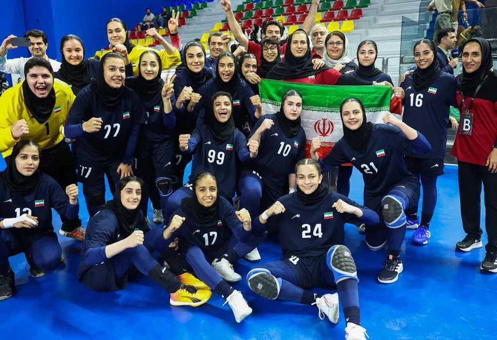 طلای تاریخی هندبال دختران در آسیا