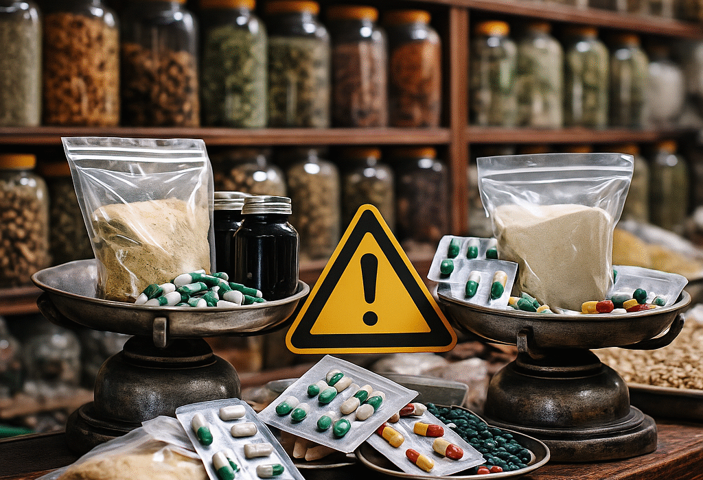 قرص‌ها و پودرهای لاغری عطاری‌ها بی‌خطر نیستند