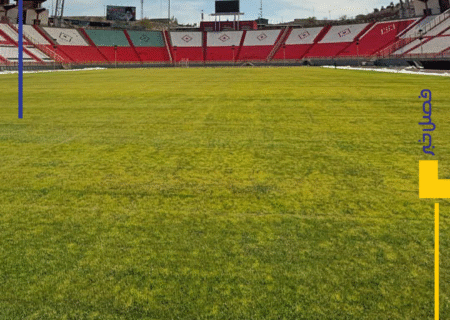 وضعیت چمن استادیوم سهند