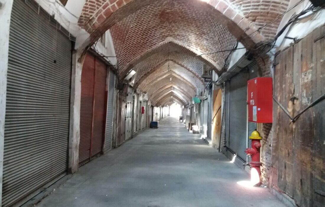 تعطیلیه بازار تبریز در اعتراض به گرانی و نوسانات ارزی: