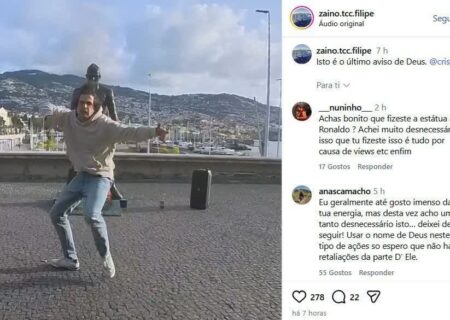 آتش زننده مجسمه رونالدو به روانپزشک معرفی شد!