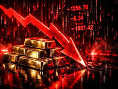 آغاز بازار اونس جهانی طلا با ریزش ۲۰۰ دلاری