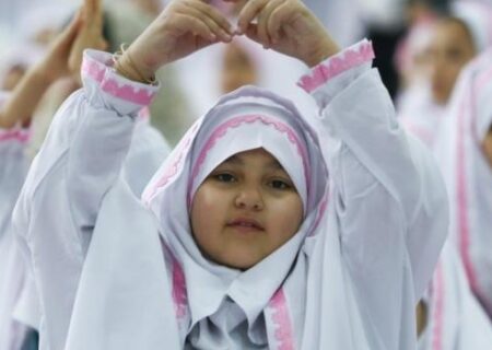 جشن 5000 نفری فرشته ها در مصلی تبریز برگزار شد: