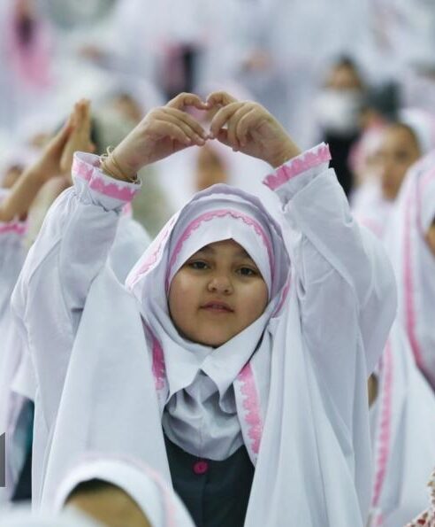 جشن 5000 نفری فرشته ها در مصلی تبریز برگزار شد: