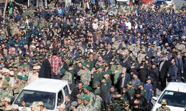 تشییع شهید سرتیپ دوم خلبان «مهدی فیروزمند» در تبریز: